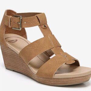 Dr Scholls Tan Strappy Sandals